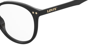 Premium Women Levi's Model Eyeglasses: LV 5016 - Black- SpecSMART Eye Clinic (Zoom View)